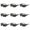 9PCS Sunglasses Popular Hip Hop Eyewear Street Retro Sun Shade Sunglasses Men and Women Sports Outdoor Sunglasses