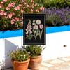 Us Vintage Floral Plant Foxglove Flower Yard Flag 12x18 One SizeVintage Garden Flags One Size Double Sided For Porch