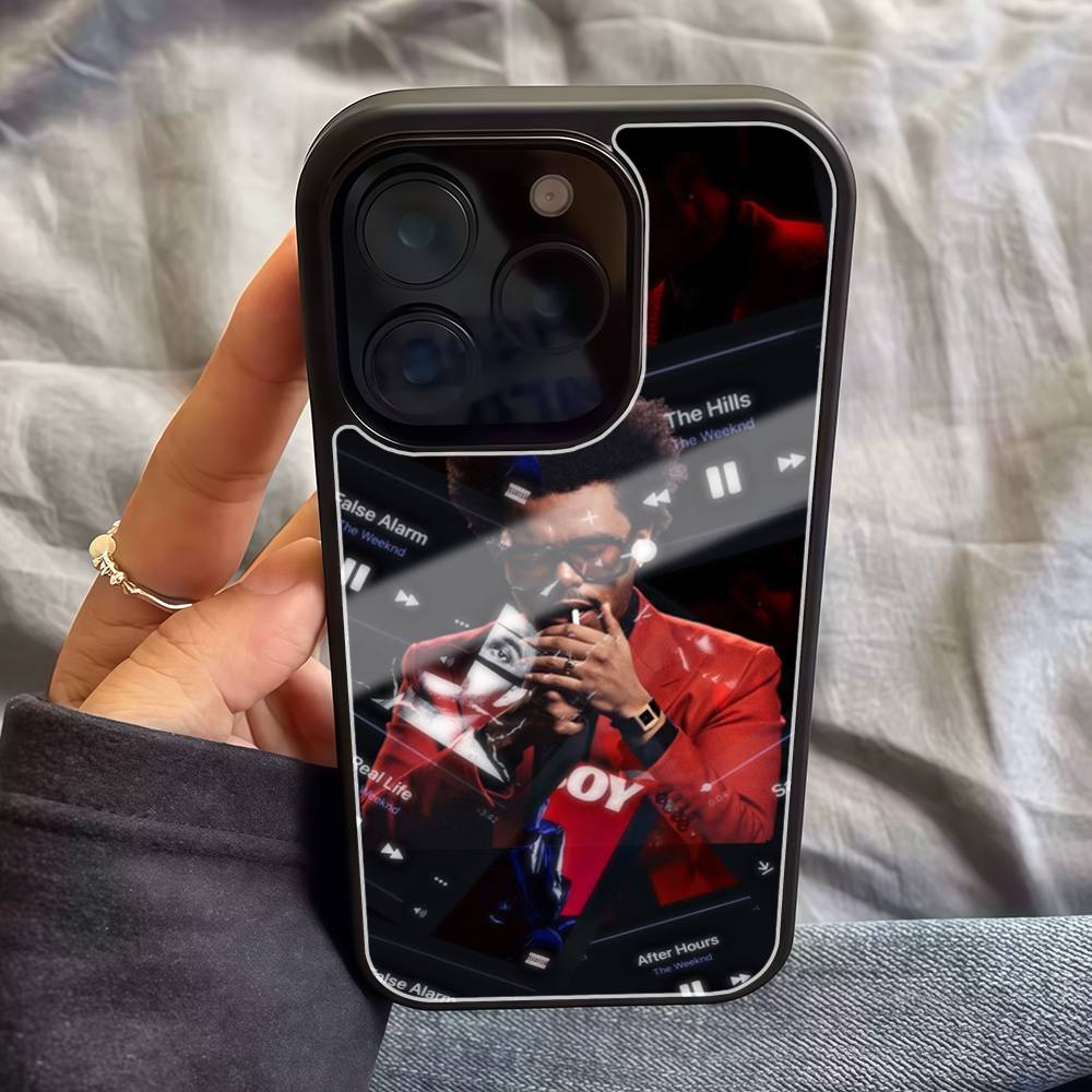 Singer The W-Weeknd XO Phone Case For Iphone 17 Air 16 15 14 13 12 11Pro Max Plus Hard Plastic PC+TPU Cover