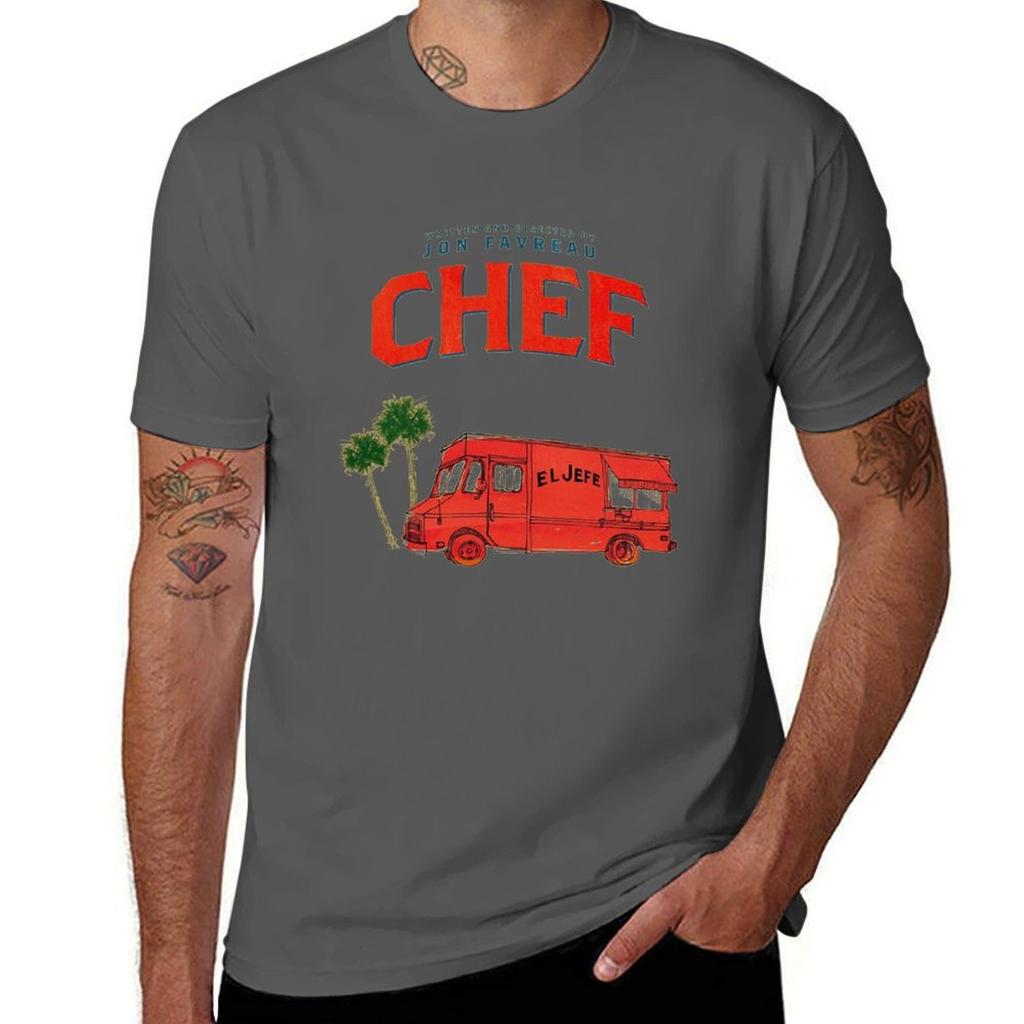 Chef Car TShirt Soft Stretch Short Sleeve Top