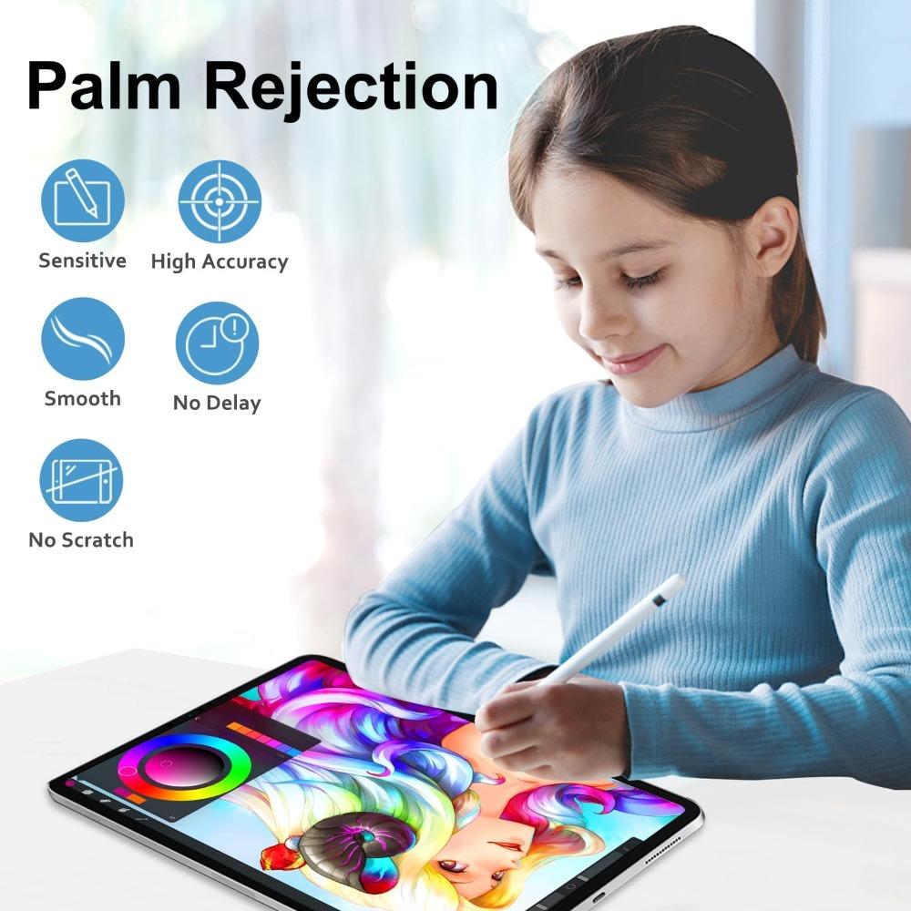 Stylus Pen For iPad Pencil 11th A16 Generation, Apple Pencil Palm Rejection & Tilt Sensitivity, Compatible 2018-2025 iPad6-10th