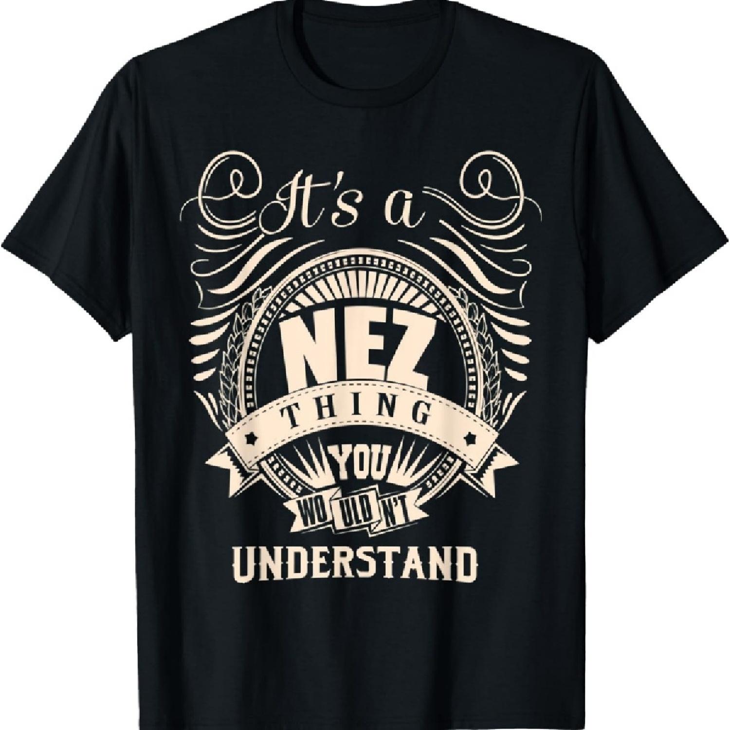 

Это футболка с надписью It s a NEZ Thing XXXXXL чёрный