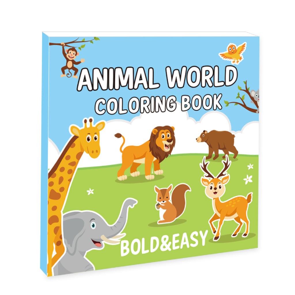 Bview Art 6 Styles Adorable Cartoon Doodles Coloring Book 40 Joyful Pages Perfect Party Gift & Holiday Art Fun