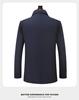 Men's Plus Size Business Casual Jacket - 2021 Autumn Button-Down, Turn-Down Collar, Dad's Outfit for Middle-Aged Men