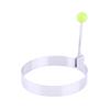 Stainless Steel Fried Egg Mold, Pancake Mould with Handle for Cooking Eggs Pancakes Crumpets, 1PCS Round Shape