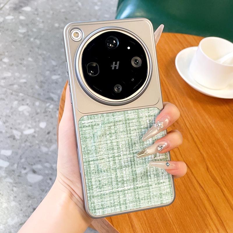 Braided Galvanic Silver Frame Phone Case For Oppo Find X9 Ultra and Oppo Find x9s Pro Slim Hard Camera Lens Protection Cover