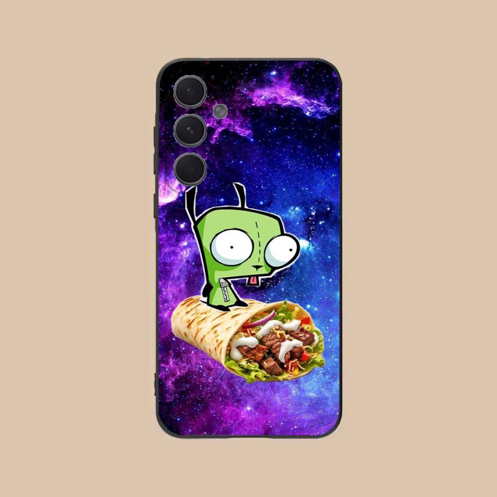

I-Invader Zim Gir Чехол для телефона для Samsung S25,24,21,22,23,20,S30,Ultra,Plus,Fe,Lite,Note,5G Черный Мягкий SamsungS22ULTRA5G