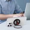 Dazzling Design Magnetic Phone Holder with Full Rotation Capability Foldable Metal Construction for Desks