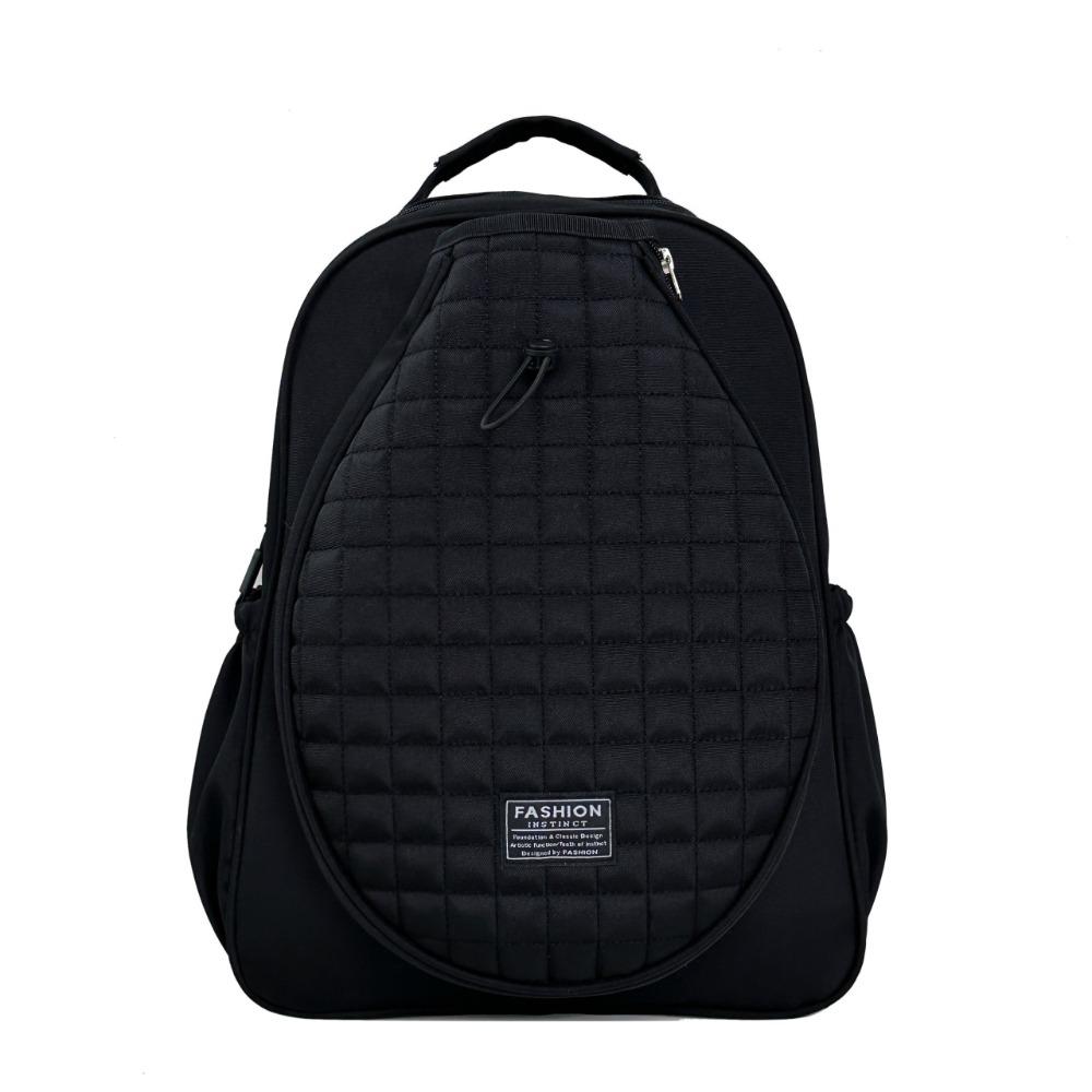 Sports Tennis Badminton Racket Bag Large Capacity Tenis Backpack  Can Hold 2 Racquet Bag чёрный