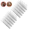 10 Sets 25 cm lange Edelstahl-Vogelschutz-Dornen 10 Sets 25 cm lange