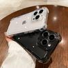 Luxury Shockproof Transparent Phone Case For iPhone 13 14 11 12 15 Pro Max X Xs XR Max 7 8 Plus Bumper Soft Silicone Clear Cover