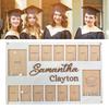 Wooden School Photo Frame Pre-k To 12 School Years Keepsake Picture Frame Kindergarten To Graduation Wall Mount School Photo Collage Frame Decoration