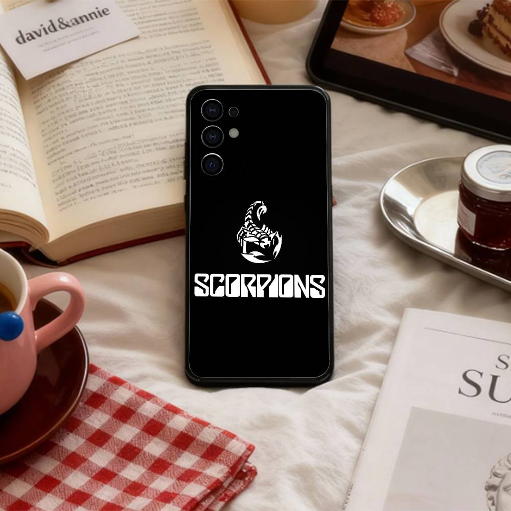 

S-Scorpions BAND Phone Case For Samsung S 25,24,23,22,30,21,10,9,Ultra,Plus,Lite,FE,4,5 G Soft Black Case Samsung S30Ultra5G