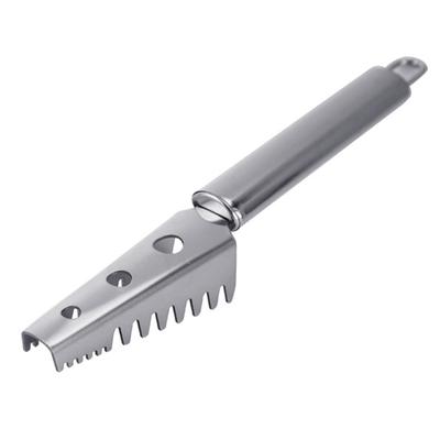 Talos Stainless Steel Fish Skin Scale Scraper Cleaner Brush Remover Kitchen Tools