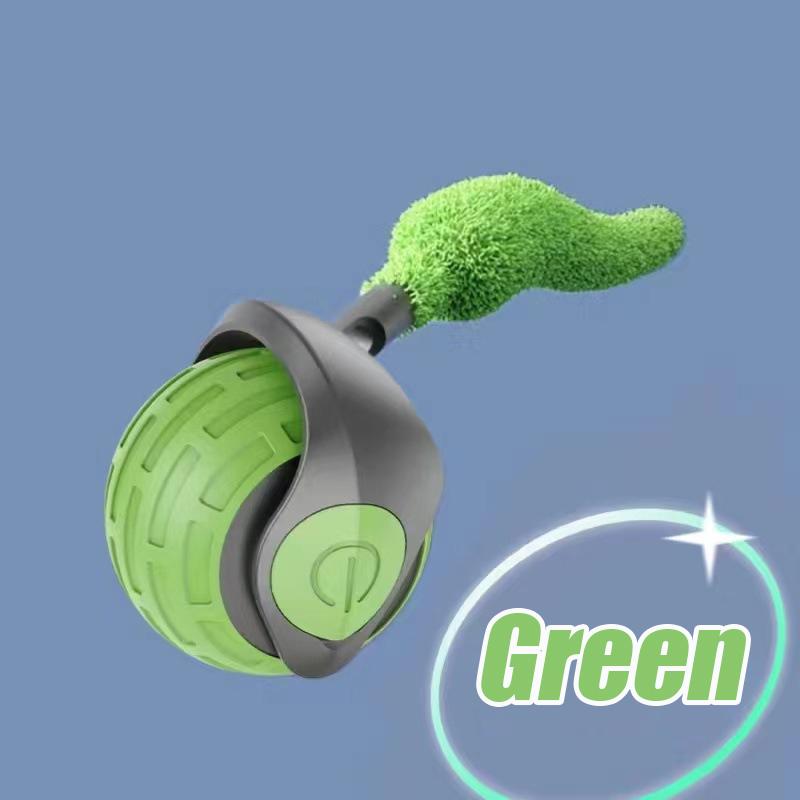 Smart Interactive Cat Toys Ball Auto Electric Rolling Ball Toys for Cat Kitty Pet Automatic Training USB Rechargeable Cat Toy