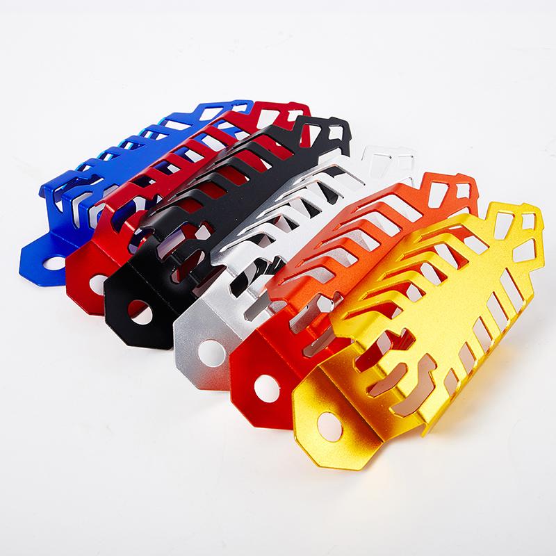1Pc Motorcycle Shock Absorber Cover Front Rear Fork Decor Aluminium Protector 2 Size