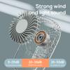 DQ203 USB Rechargeable Outdoor Neck Fan with Normal Button Speed Control