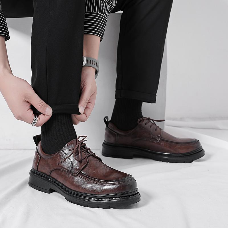 

Модные мужские мокасины Повседневная деловая обувь для вождения Вечерняя обувь для мужчин Официальная деловая кожаная обувь Мужские мокасины Кожаная обувь для мужчин 10 коричневый