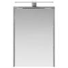 Bathroom Mirror Cabinet Grey Sonoma 43 x 16 x 62.5 cm