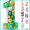 91.5CM 3D Balloon Frame Three-dimensional Digital KT Board Decoration 3D Standee  Wild One Party