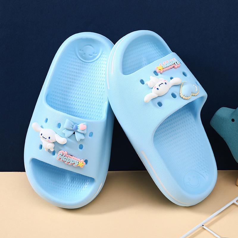 Comfortable Eva Cartoon Style Girls Indoor Slippers Non-slip Soft Sole For All Seasons
