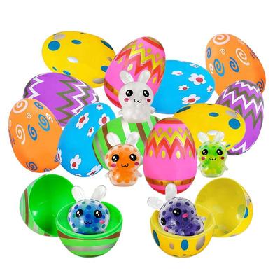 Filled Easter Eggs For Kids Easter Basket Eggs Decors With Squeeze Bunny Filled 12X Home School Boys And Girls Sensory Game Hunt