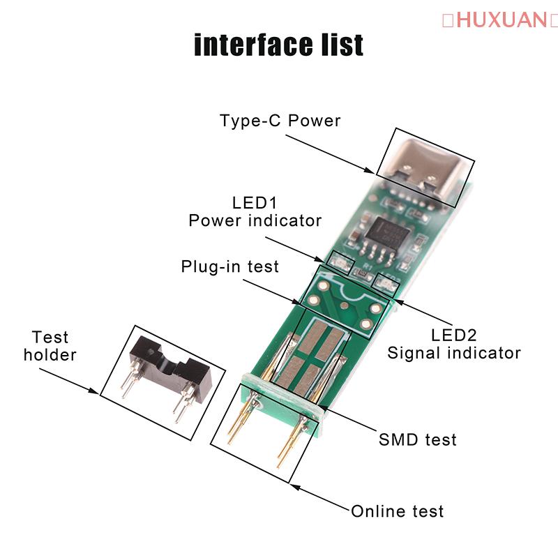 1set V5.0 Optocoupler Test Instrument Online Detection Tools For Electronic Repair Special 4 Pin Optocoupler Test PCB Repair