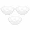 3PCS Clear Large Salad Bowls 4500ml Fruit Serving Dishes Clear Serving Bowls  Restaurant Use