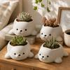 Home Decor Seal Flowerpot Storage Box Desktop Ornaments Potted Plant Containers  Indoor