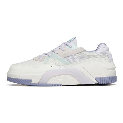 Life Series Pro Non-Slip Lightweight Low-Top Skate Shoes Women Sneakers White Purple 122228071-3