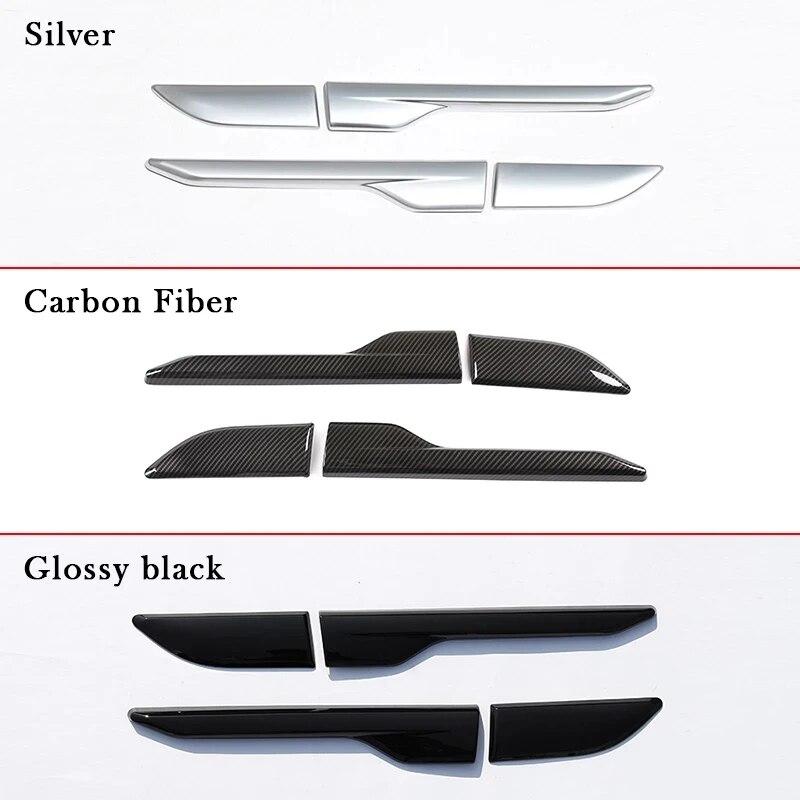 For Land Rover Range Rover Evoque 2012-2018 Fender Side Air Vent Outlet Cover Trim Decorative Sticker Glossy Black Car Accessory