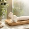 Space Saving Tube Squeezer Funny Cat Toothpaste Dispenser, 3D Printed Pet Gifts for Friends Bathroom Sink, Creative Practical Gadgets