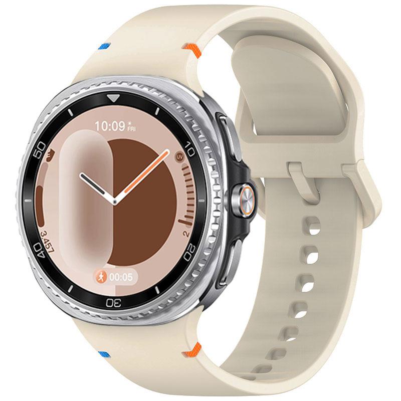 Silikonowy pasek do Samsung Galaxy Watch 8 44mm 40mm/8 Classic 46mm Sportowy Oryginalny Zamienny Pasek na Nadgarstek Galaxy Watch 8 Correa