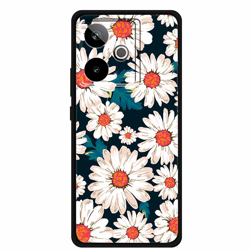 For Realme GT 7T GT7 Case Cool Animal Protective Silicone Back Cover Cases For Realme GT 7 Black Phone Funda Realme GT 7T Coque