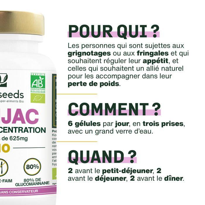 Konjac Bio - Vysoká Koncentrace | 180 kapslí - Amoseeds