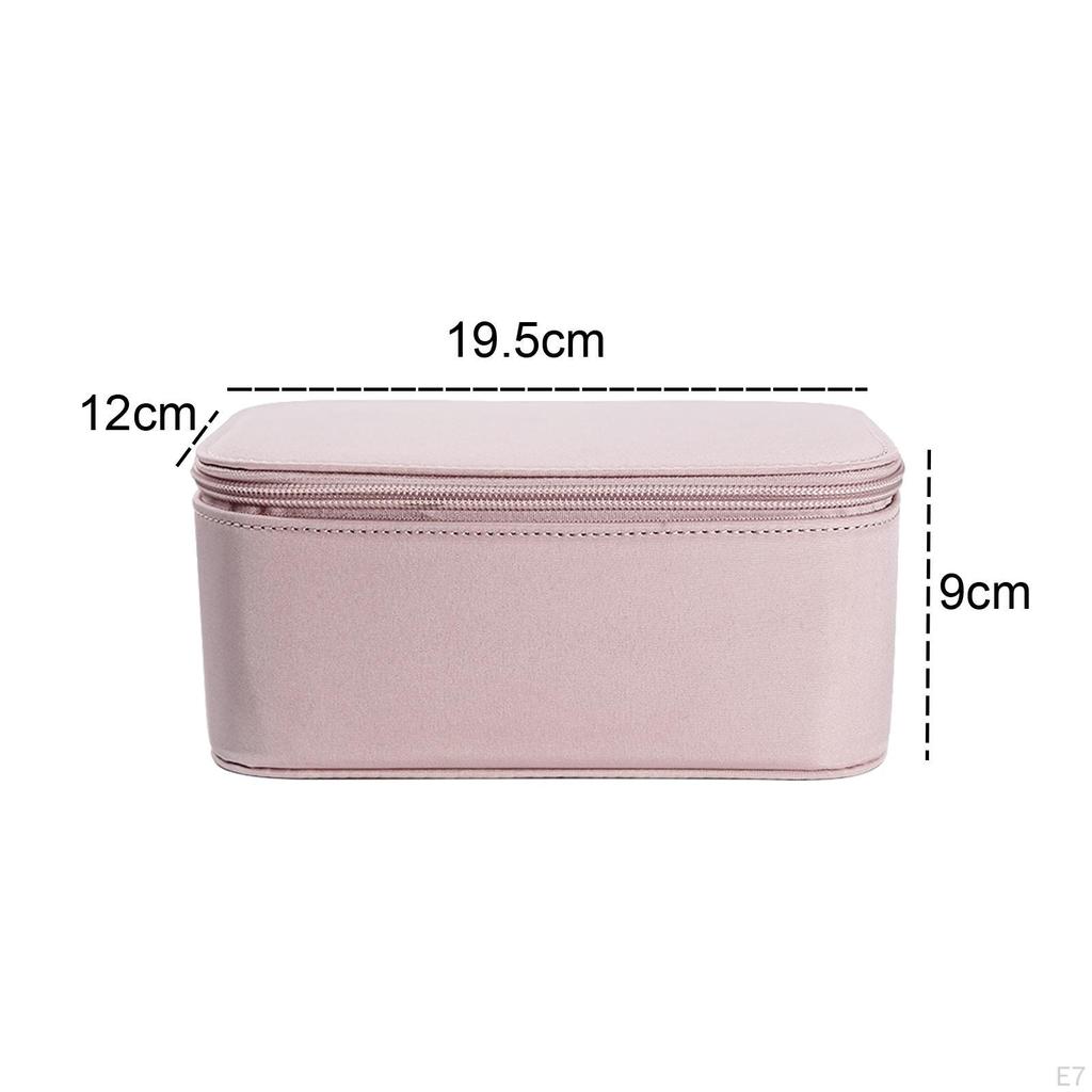 Multifunctional Makeup Bag, Organizer Oxford box Portable Small for Women Girls