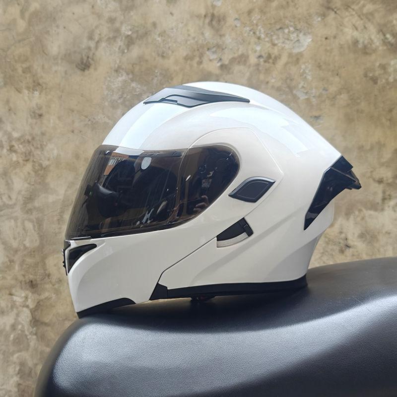 ORZ-Premium ABS Modular Motorcycle Helmet, Dual Internal & External Visor, Breathable Anti Impact Protective Gear for Riders