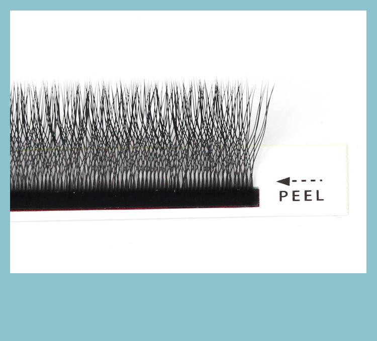 Four-Leaf Clover 4D Super Soft Non-Shedding W-Shaped False Eyelashes 0.07YY