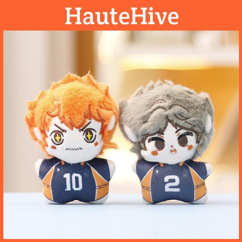 Keychain Lock Blue Cute Cartoon Girl Backpack Decorative Hanging Doll Plush