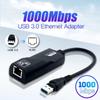 Wi-fi Dongle Network Card USB to LAN Antenna 1000Mbps USB Wifi Adapter Freely-rotating 3.0 Gigabit USB Ethernet Adapter