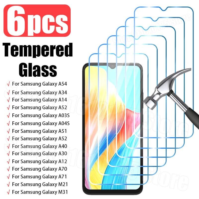 

Защитное стекло для Samsung A14 A54 A34 A52 A51 A10 A24 A30 A31 A40 A41 A50 A70 A71 A72 A03S A04S M21 M31, закаленное стекло For Samsung A12 чистый