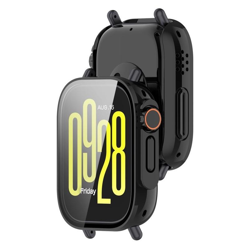 Change To Ultra Case for Xiaomi Redmi Watch 5 Lite / Active Tempered Glass Shell & Screen Protector Cover Accessories