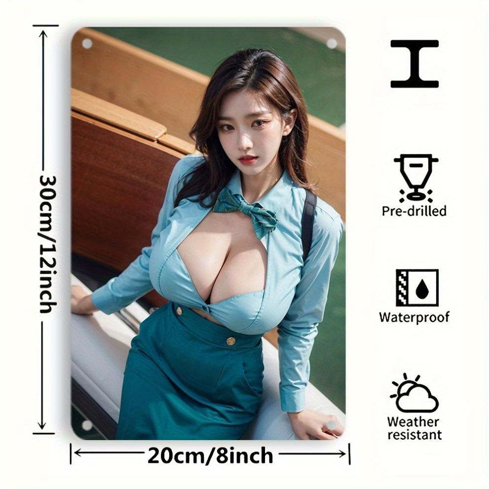 Vintage Tin Metal Sign 8x12 Inch Retro Wall Art for Home Bar Cafe Office Decor