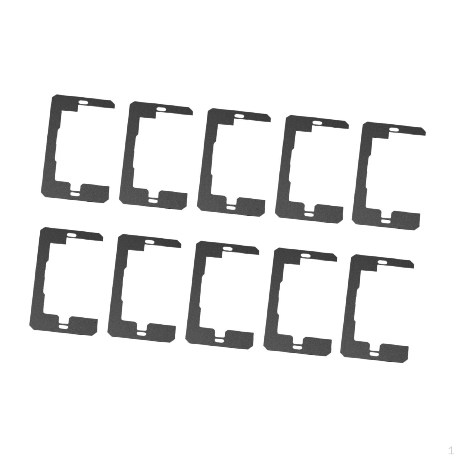 

Комплект распорок для электрических розеток, набор распорок для настенных пластин для профессионалов 10pcs