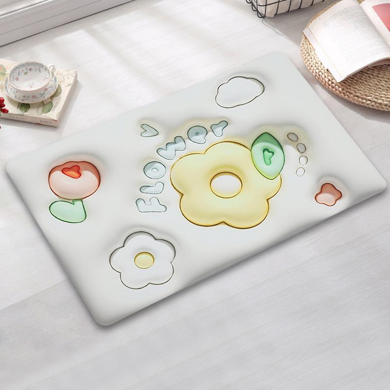 Diatom Mud Bedroom Bed Rug Living Room Coffee Table Children's Floor Mat Non-slip Comfortable Soft Foot Mat Cartoon Door Mat