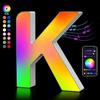 Name Letter Alphabet Light Smart Number Lamp MeRGBW App LED Letters Light  Game