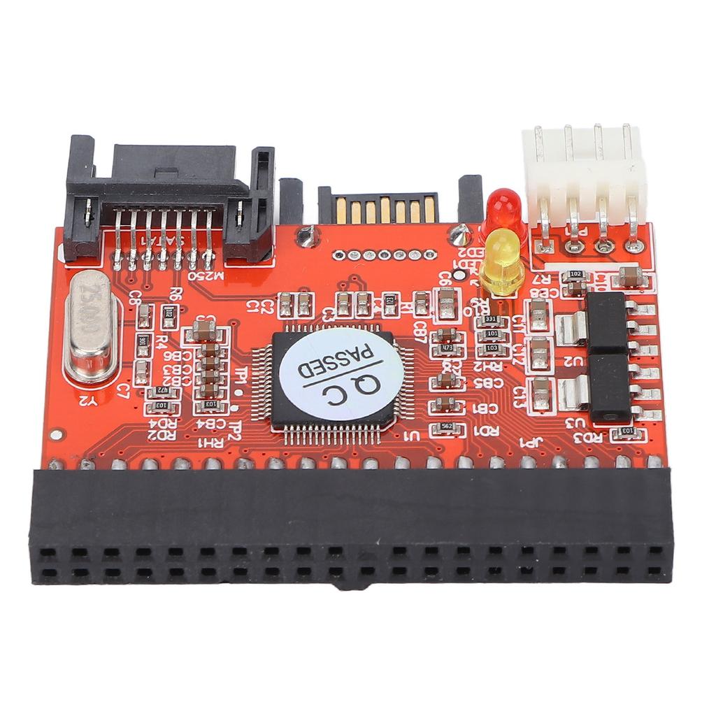 Adapter Card IDE To SATA Two Way 1.5Gbps Durable Hard Disk Conversion Card for Desktop Computer