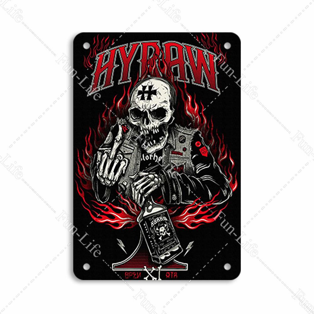 Easter Plaque Metal Tin Signs Shabby Chic Painting Poster Skeleton Vintage Wall Art Sticker Pub Bar Home Casino Decor 20x30 cm