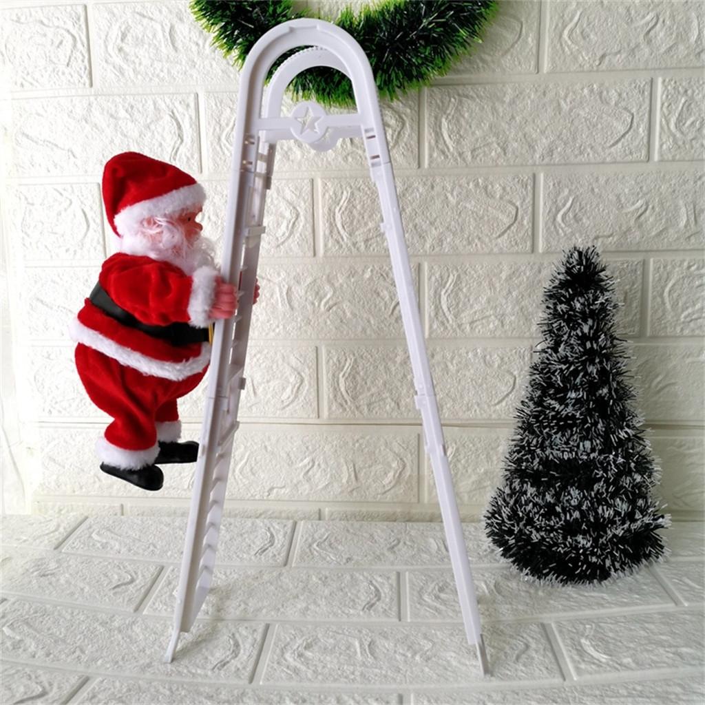 Christmas Decoration  Electric Climbing Hanging Xmas Ornament Toys