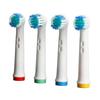 4pcs Electric Toothbrush Replacement Heads More Plaque Removal Rounded Bristles Gentle Efficient Clean Teeth for EB17-X Heads